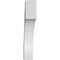 Ekena Millwork 3-in. W x 14-in. D x 18-in. H Westlake Architectural Grade PVC Knee Brace BRCP03X14X18WTL - alternate 5